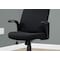 Monarch Specialties Office Chair, Adjustable Height, Swivel, Ergonomic, Armrests, Computer Desk, Work, Metal, Black I 7248 - alternate 4
